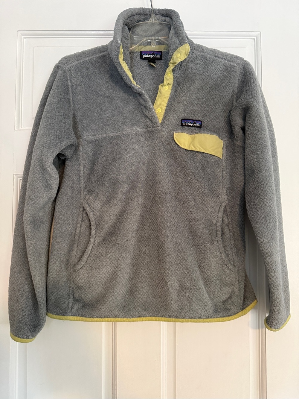 Patagonia Gray Fleece Pullover